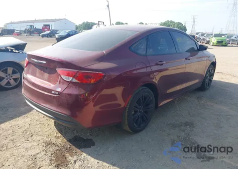 2017 Chrysler 200 Touring from USA, damaged, VIN 1C3CCCFB2HN504535